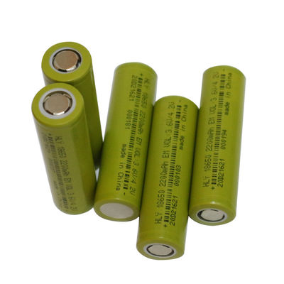 18650 batterie al litio ricaricabili, litio Ion Battery Cell di 3.6v 2200mah