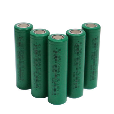 18650 3,6 volt 2500mah Li Ion Battery Rechargeable Lithium Cell UN38.3