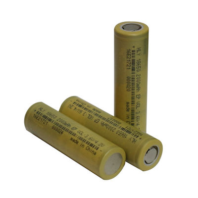 18650 batterie solari ricaricabili da 3,6 volt 2000mAh per elettronica domestica/Ebike