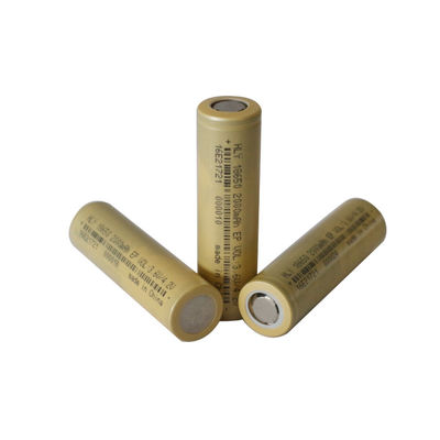 Batteria dei cicli 2000mah 18650 del litio 500 di tasso alto 3,6 V per gli strumenti elettrici