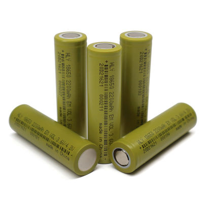 3,6 volt 18650 2200mah Li Ion Battery High Capacity ricaricabile eccellente