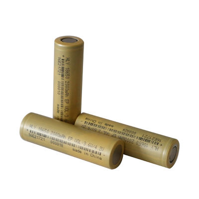 Batteria mobile UN38.3 ricaricabile di potere 2000mah 18650 per la torcia elettrica luminosa