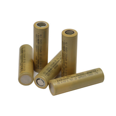 Alto Rate Rechargeable Li Ion Battery cilindrico 2000mAh 18650 RoHS per gli strumenti elettrici