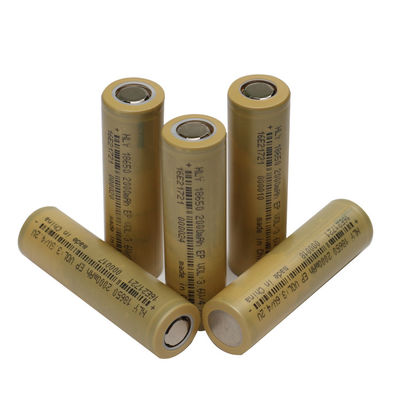 FCC cilindrico della batteria ricaricabile della batteria 3,6 v 2000mah dello ione 18650 del litio
