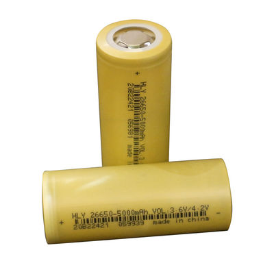 Litio Li Ion Battery Cell ricaricabile 5000mAh 26650 3.6v del polimero