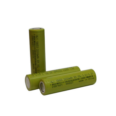 500 volte 3,6 densità di alta energia ricaricabile della batteria del litio 2200mah 18650 di volt