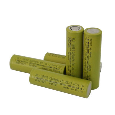 MSDS 3.6V 2200 Mah Lithium Battery 18650 cellule ricaricabili per le bici dell'equilibrio