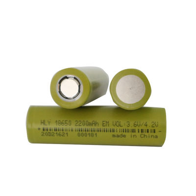 Batteria ricaricabile leggera UN38.3 HLY dello ione 2200mah 18650 del litio
