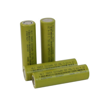 Batteria ricaricabile leggera UN38.3 HLY dello ione 2200mah 18650 del litio