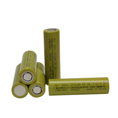 Alto ODM dell'OEM di sicurezza 3,6 della batteria ricaricabile di V Li Ion 2200mah 18650