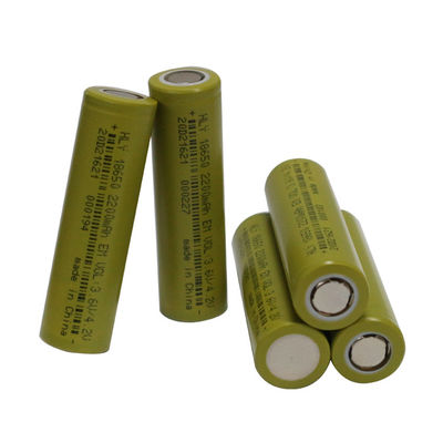 Alta batteria al litio 2200mah di scarico 18650 per gli elettrodomestici