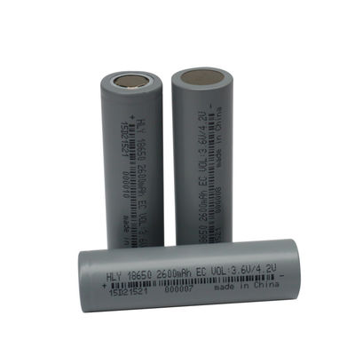 Litio profondo 18650 del ciclo 3,7 batteria ricaricabile di volt 2600mah per i motorini elettrici