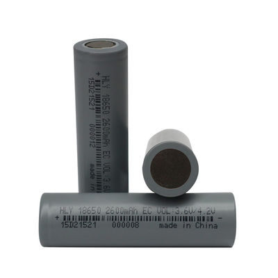 Litio profondo 18650 del ciclo 3,7 batteria ricaricabile di volt 2600mah per i motorini elettrici