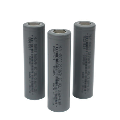 Banca dei Regolamenti Internazionali ricaricabile della batteria 3.6V di Ion Battery Cell 2600mah 18650 del litio di HLY