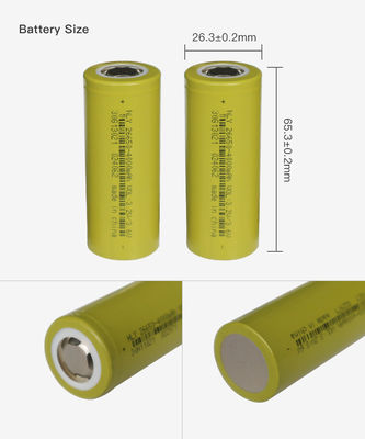 Abitudine ricaricabile della batteria cilindrica 4000mah di Lifepo4 Li Ion 26650