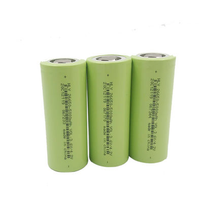 3.6V batteria 5000mah di tasso alto NMC Li Ion 26650 per gli elettrodomestici