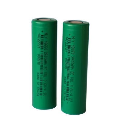 2500mAh 3.6V ha personalizzato la cellula ricaricabile di potere della batteria solare 18650