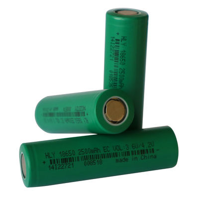 2500mAh 3.6V ha personalizzato la cellula ricaricabile di potere della batteria solare 18650