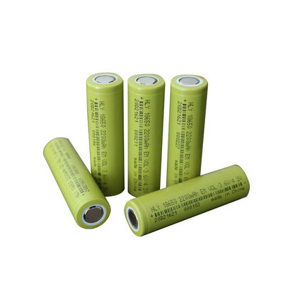 Motorini di Ion Batteries Rechargeable For E del litio di tasso alto 3.6v 2200mah 18650