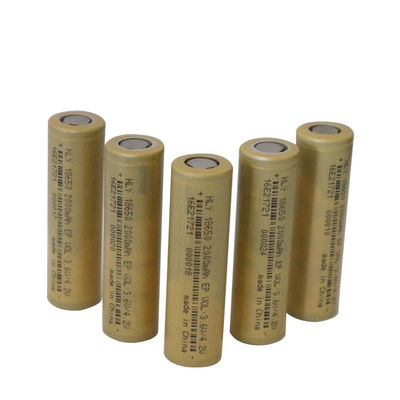Litio Ion Battery 3.6V 2000mAh di densità di alta energia 18650 per gli strumenti di giardino