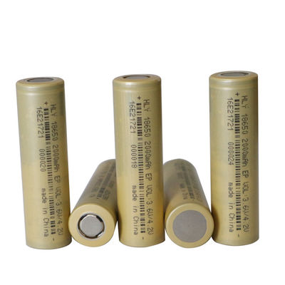 Litio Ion Battery 3.6V 2000mAh di densità di alta energia 18650 per gli strumenti di giardino