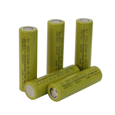 alto litio cilindrico Ion Rechargeable Battery Cell 2200mah 18650 di sicurezza 3.6V