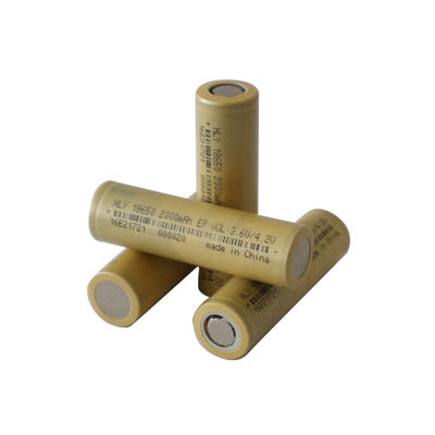 Batteria superiore piana dello scolo della batteria al litio 18650 di volt 2000mah del KC 3,6 alta 500 volte