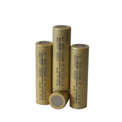 Litio luminoso cilindrico Ion Battery Cells della torcia elettrica di potere mobile 18650 2000mAh