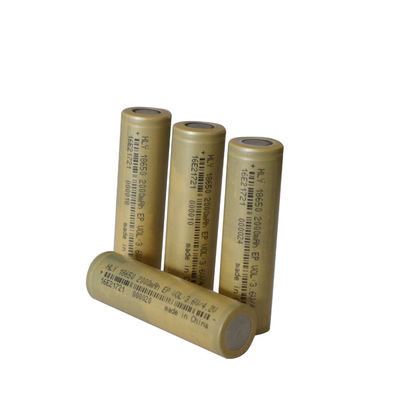 Litio luminoso cilindrico Ion Battery Cells della torcia elettrica di potere mobile 18650 2000mAh