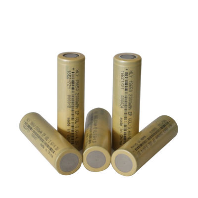 Motorino elettrico 2000mAh Li Ion Cylindrical Battery Cells 3.6V 18650