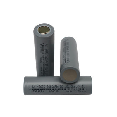Banca dei Regolamenti Internazionali 3,6 tasso alto della batteria dello ione 2600mah 18650 del litio di volt