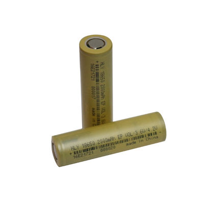 3.6V 2000mAh 18650 Li Ion Rechargeable Solar Battery Cell per prodotti elettronici di consumo