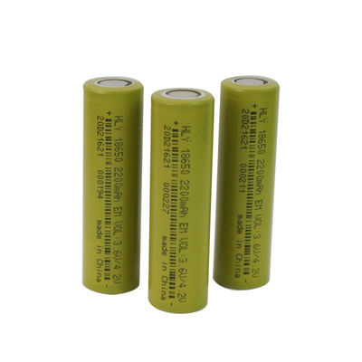 Batteria solare ricaricabile di EN62133 18650 3.6V 2200mAh per la torcia elettrica principale