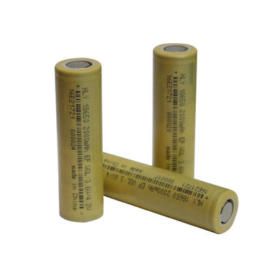 Immagazzinamento dell'energia 500 volt ricaricabile 2000mAh 18650 della batteria solare 3,6 di volte