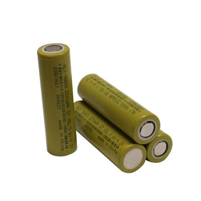 FCC 18650 2200 solari MAh Lithium Ion Rechargeable Batteries per le luci del giardino