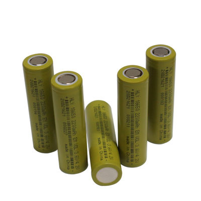 FCC 18650 2200 solari MAh Lithium Ion Rechargeable Batteries per le luci del giardino