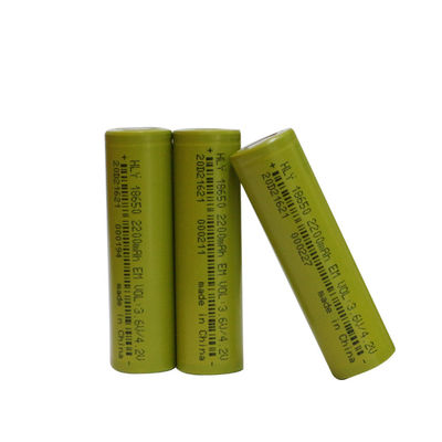 Litio ricaricabile 2200mAh Ion Battery High Discharge Rate del FCC 18650