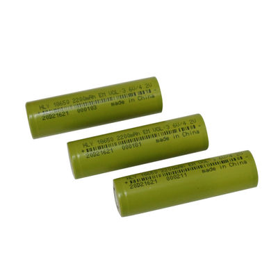 Litio ricaricabile 2200mAh Ion Battery High Discharge Rate del FCC 18650